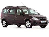 Коврики в салон (2 ряда) Lada Largus (7 мест) 2013-н.в.