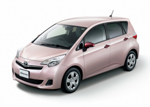 Коврики в салон (2 ряда) Toyota Ractis II (правый руль) 2WD  2010-2016