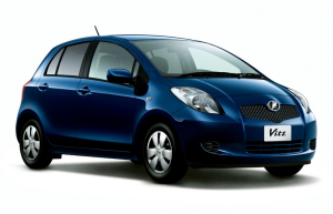 Коврик в багажник Toyota Vitz II 2WD (XP90, правый руль) 2005-2011