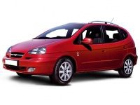 Коврики из экокожи 3D  Chevrolet Rezzo/Tacuma 2004-2008