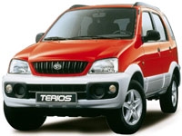 Коврики из экокожи 3D Daihatsu Terios I 1997-2006