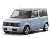 Коврики из экокожи 3D Nissan Cube II (Z11) (правый руль) 2002-2008
