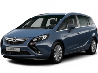 Коврики из экокожи 3D Opel Zafira B 2005-н.в.