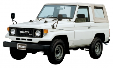 Коврики из экокожи 3D  Toyota Land Cruiser 70 1984 – 2007 3 дв. (правый руль)