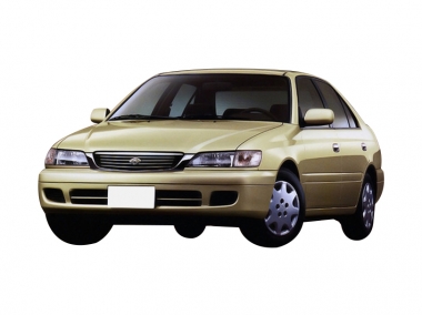 Коврики из экокожи 3D  Toyota Corona/Premio/Caldina 1996-2001 (правый руль)