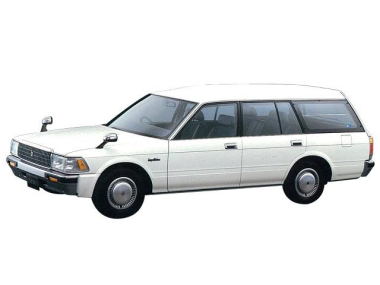 Коврики из экокожи 3D  Toyota Crown (S130) 1987-1999 универсал (правый руль)