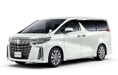 Toyota Alphard III 2015-2023 (левый руль) Гибрид 2 ряд капитан. 7 мест*