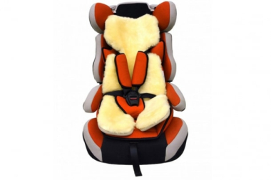 Накидка на детское кресло в авто Бежевый