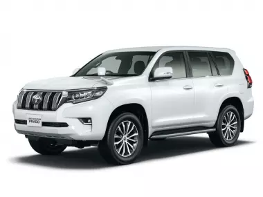 Коврики EVA 3D с бортами Toyota Land Cruiser Prado 150 2017-н.в. (правый руль 7 мест)